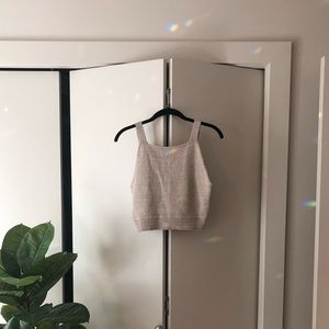 Reformation Sweater Crop